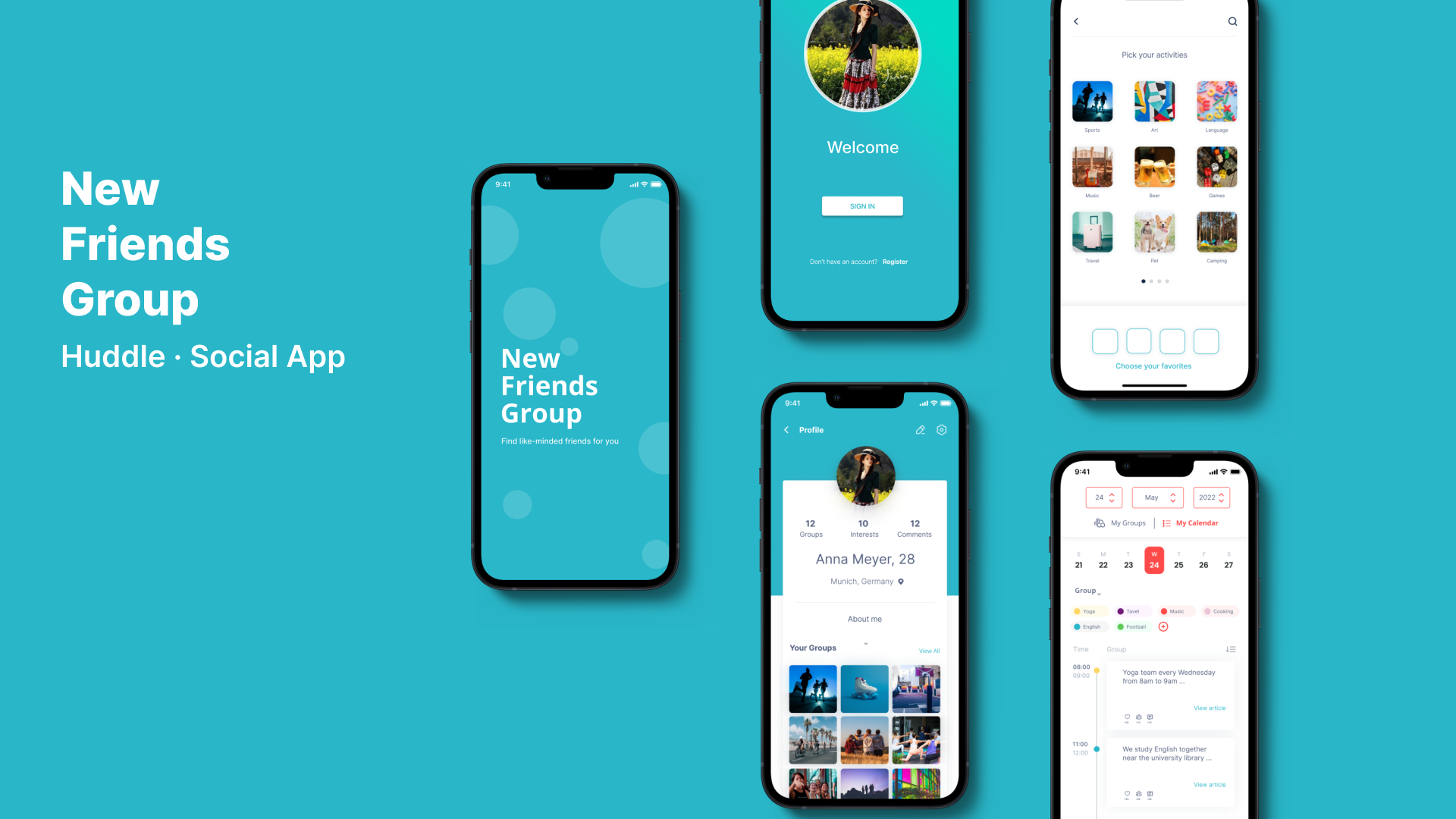 Huddle project preview